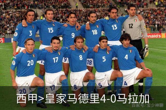 西甲>皇家马德里4-0马拉加
